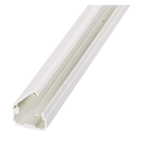 Panduit Base Raceway, LDPH Series, 1 Channel, 1.52 in W, 0.86 in H, 8 ft L, Ivory, 8 PK LDPH10EI8-A